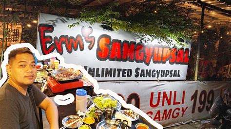 UNLIMITED SAMGYUPSAL for only P199 at San .